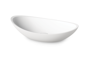 silkstone basin Felice, for worktop, mat white
