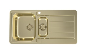 kitchen basin Line 10 - Monarch Gold, 98x50 cm