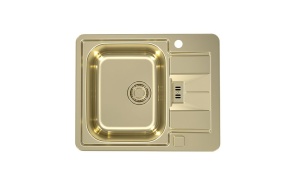 kitchen basin Line 60 - Monarch Gold, 61x50 cm