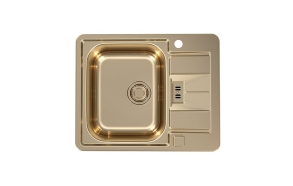 kitchen basin Line 60 - Monarch Bronze, 61x50 cm