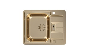 kitchen basin Line 60 - Monarch Bronze, 61x50 cm