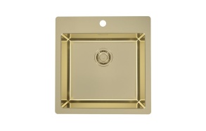 kitchen basin Pure 30 - Monarch Gold, 51.5x52.5 cm