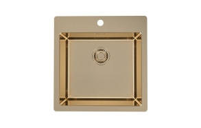 kitchen basin Pure 30 - Monarch Bronze, 51.5x52.5 cm