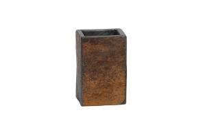 slate toothbrush holder, 7x7x11 cm