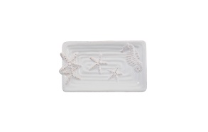 6-1/4"L Dolomite Starfish Plate