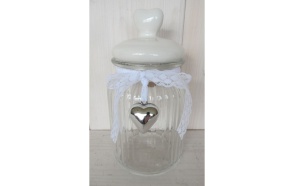 glass jar with ceramic lid