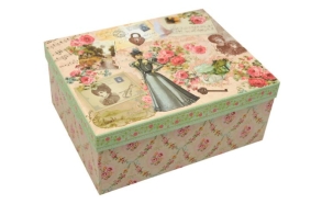 Paper box Manor lady, size 3, 22x16x10cm
