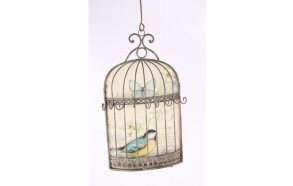 BIRD CAGE WITH HOOKS