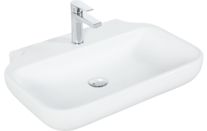 45X65 CM WASHBASIN WHITE, wall hung or countertop