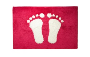 AMY bathmat, pink, 60x90cm