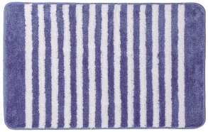 STRISCE bathmat, blue, 50x80cm
