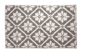 PATTERN bathmat, grey, 50x80cm