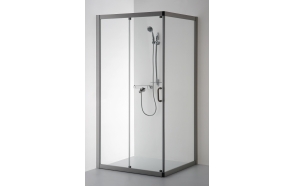 Shower enclosure LAIMA , clear glass