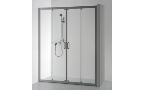 Shower screen SVAJA PLUS , clear glass