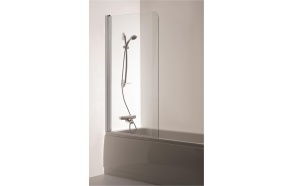 bath screen MAJA , clear glass