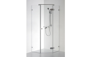Shower enclosure NIDA , clear glass