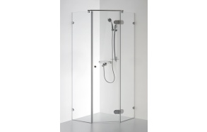 Shower enclosure NIDA , clear glass