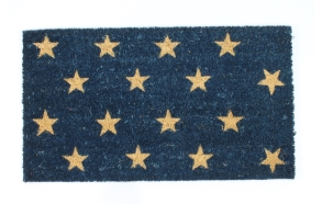 Doormat with stars
