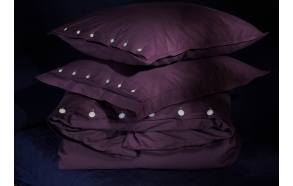 Pillow case Eggplant 50x60 cm, 100% cotton percale