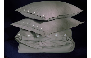Pillow case Taupe 50x60 cm, 100% cotton percale