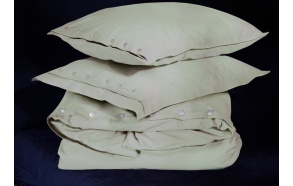 Pillow case Almond Bisquit 50x60 cm, 100% cotton percale