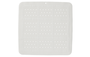 UNILUX showermat, white, 55x55 cm