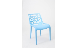 design chair,stackable,blue