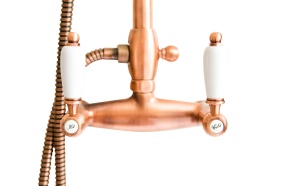 rain shower mixer QUEEN,copper