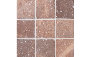 Square Coco Brown marble 100x100mm, no mesh