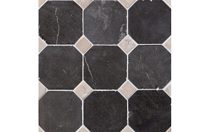 Classic Pattern 100x100mm Grey-White