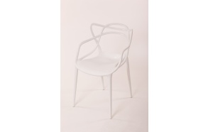 stackable chair Mucha, white