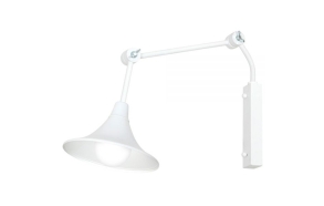 metal wall lamp, white,E27 1X60W