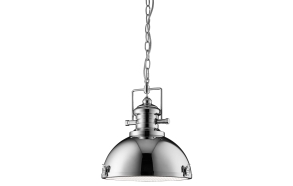 metal ceiling lamp, chrome,E27 1X60W