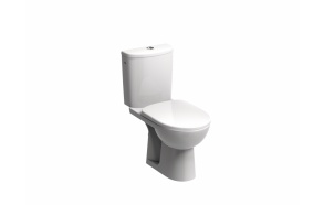 Rimfree wc compact, p-trap, Selnova, dual flush, no seat