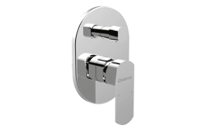 MIXONA Single Lever Concealed Shower Mixer, 2 outlets, chrome
