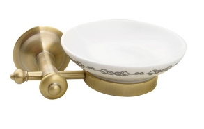 ASTOR Soap dish, bronze