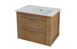 LARITA vanity unit 71x55x48cm,oak natural