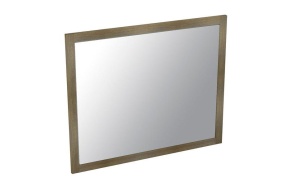 LARITA mirror 71x86x2cm, oak, grey oil