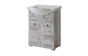 cabinet under washbasin Provence 65 cm (2D), basin not included