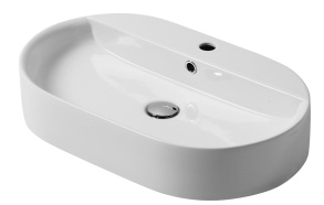 Valamu tööpinnale 65x40x12 cm, valge