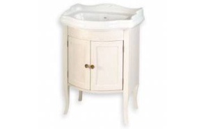 RETRO vanity unit 60x80x45cm, old white, basin not included