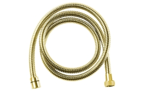 POWERFLEX braided Shower Hose 175 cm, gold