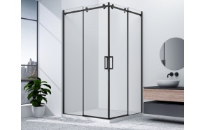 DRAGON BLACK Rectangular screen 800x900mm L/R variant,corner