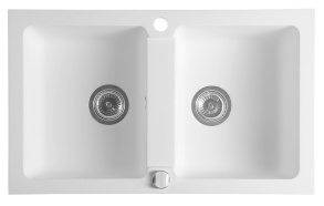 kivimassist köögivalamu,  78x47, 5cm,  valge