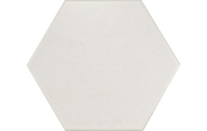 HEXATILE Blanco mate 17,5x20 (EQ-3), sold only by cartons (1 carton = 0,715 m2)