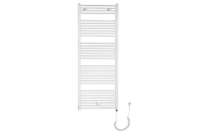 DIRECT-E Electric Bathroom Radiator, straight, 600x1680 mm, 800 W, white