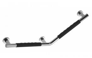 Grab Rail Bar 135°, left, stainless steel (715x325x80 mm)
