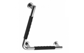 Grab Rail Bar 90°, right, stainless steel (470x470x80 mm)