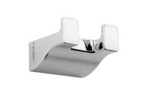 GLAMOUR Double Robe Hook, chrome