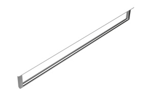 Towel Rail Holder 100cm, chrome